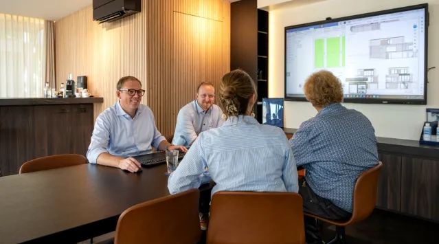 ons projectteam bij Van Hee 